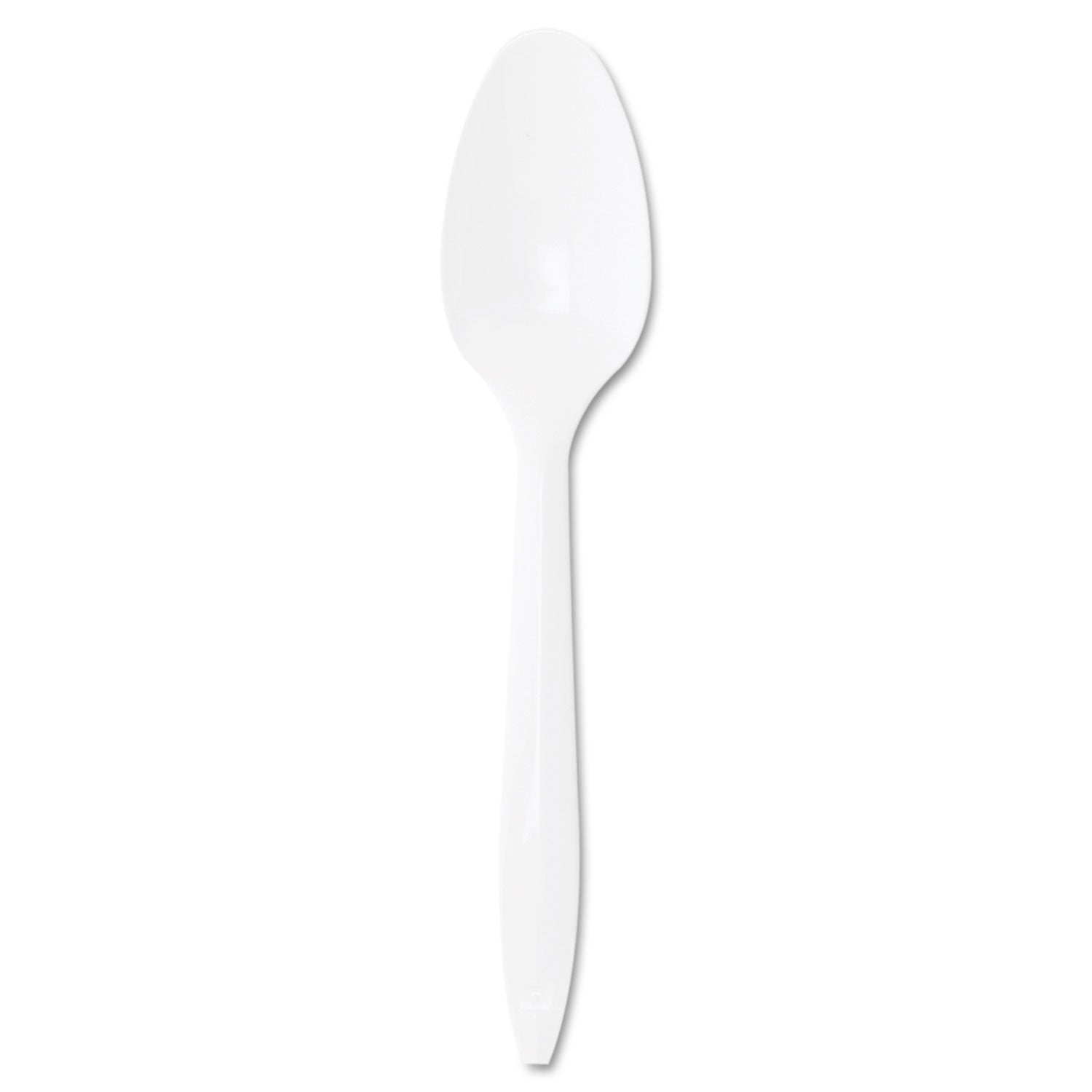 Dart F6BW White Plastic Forks 6-1/8" Medium Weight 1000/Case Durable PP