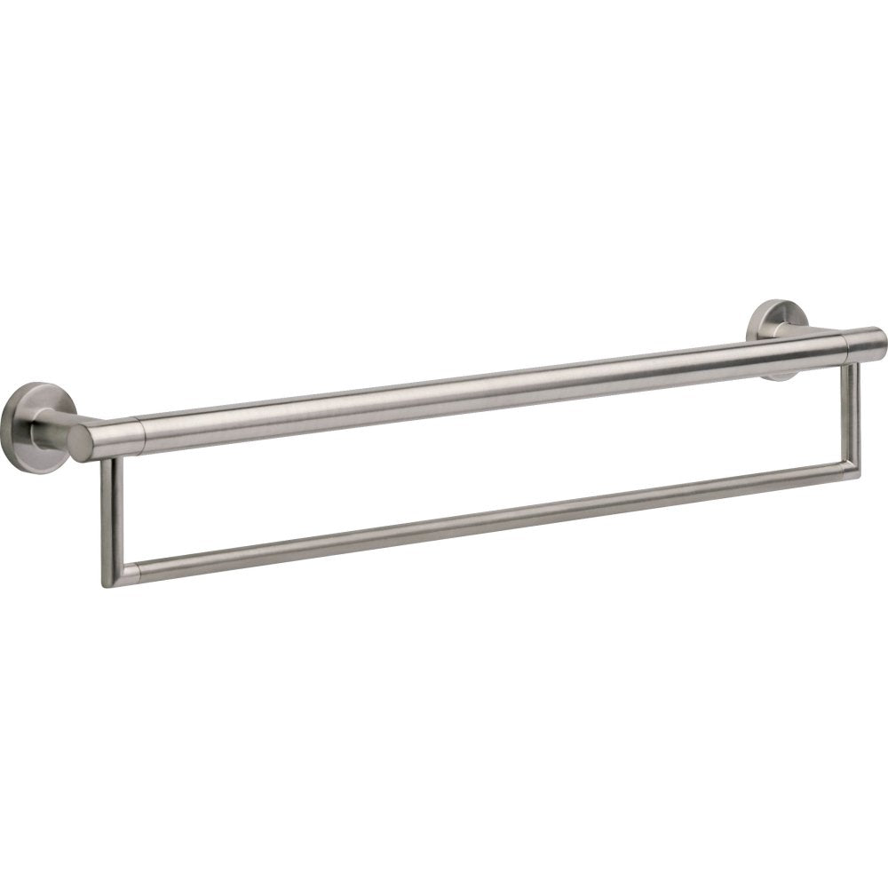 Delta 41519 24 in. Contemporary Towel Bar with Assist Bar, Chrome