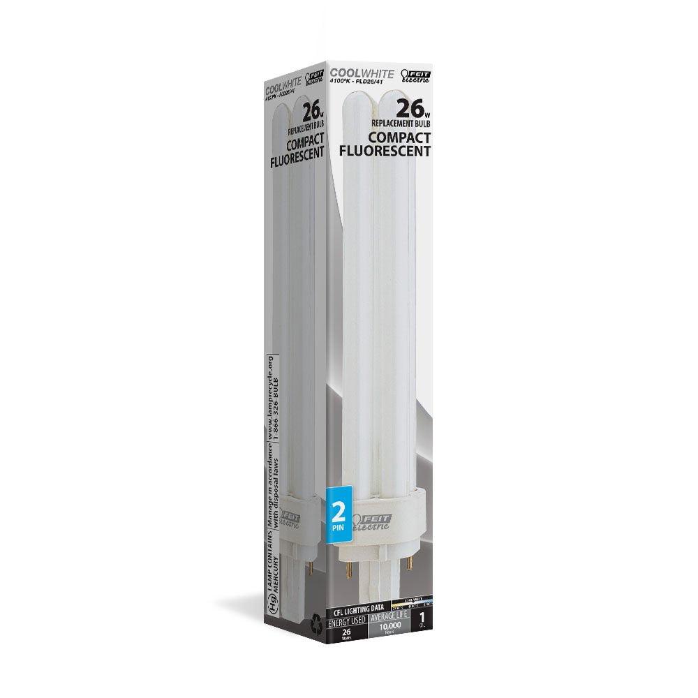 Feit Electric PLD26/41 26-Watt Fluorescent PL Bulb