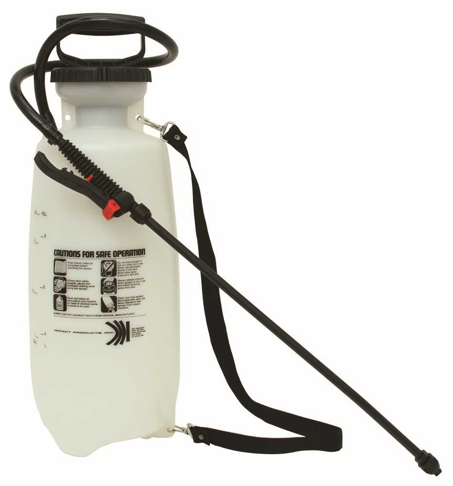 Impact 7513 3-Gallon Tank Sprayer Locking Handle PVC Hose Case of 6