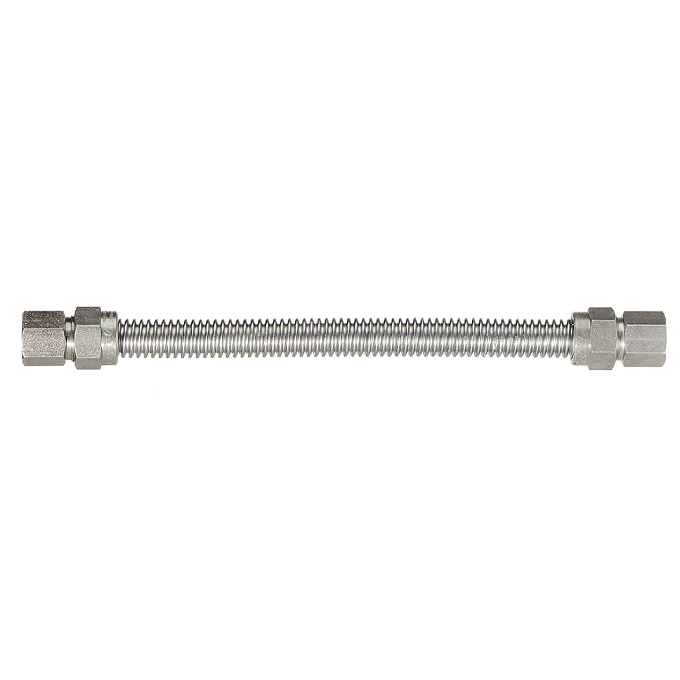 Dormont Gas Connector, 1/2" ID x 24" L – Stainless Steel, Model 30-3232-24