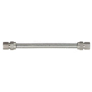 Dormont Gas Connector, 1/2" ID x 24" L – Stainless Steel, Model 30-3232-24