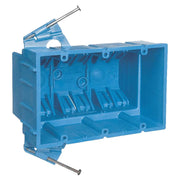 7 each: Carlon PVC Super Blue 3 Gang/Switch/Outlet Box (BH353A)