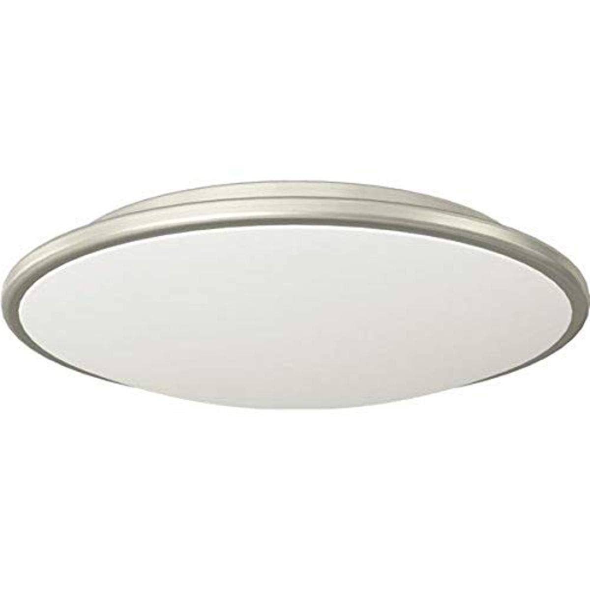 Monument 2479583 18W Gu24 Base Flush-Mount Ceiling Fixture, Brushed Nickel