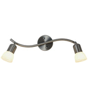 Monument GIDDS-617621 Flush Ceiling Light Brushed Nickel 19in