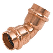 NIBCO PC606-2 2" Copper Press 45° Elbow Fitting NPT Plumbing Connector