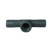 Genova Products 351481 3/4" X 1/2" Poly Insert Reducing Combination Tee