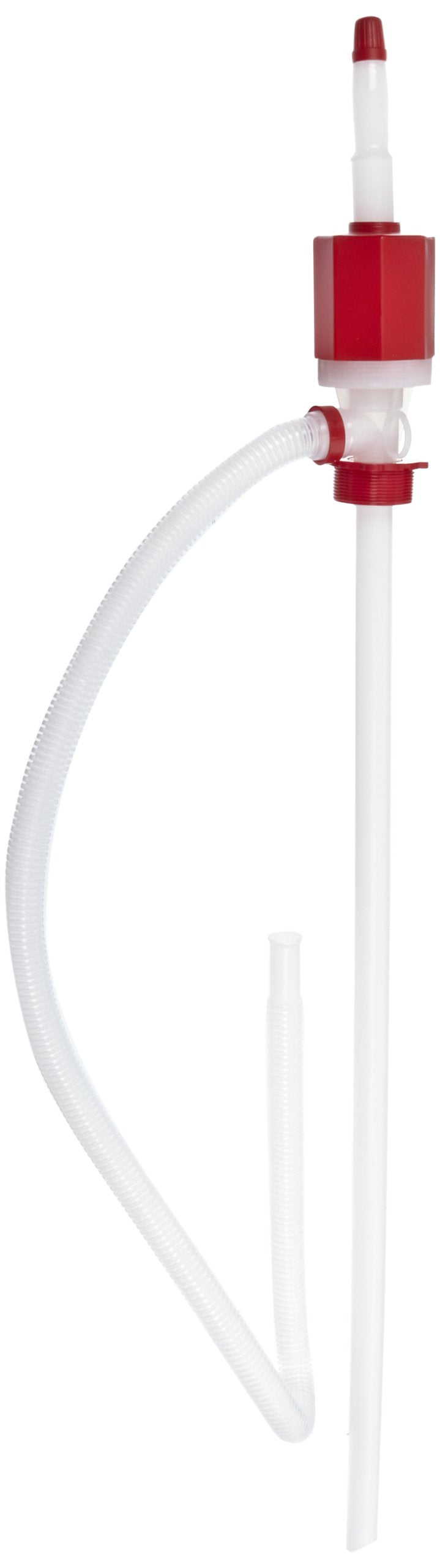 Impact 2307 Heavy-Duty Siphon Pump, 7 Gallon per Minute Flow Rating, 3-1/2" Diameter x 47" Length, Red/White (Case of 24)
