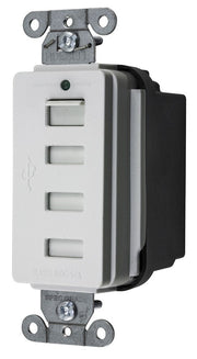 Hubbell USB4W Straight Blade Devices