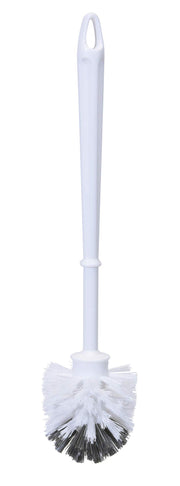 O-Cedar Commercial Toilet Bowl Brush White 14in Spiral Polypro