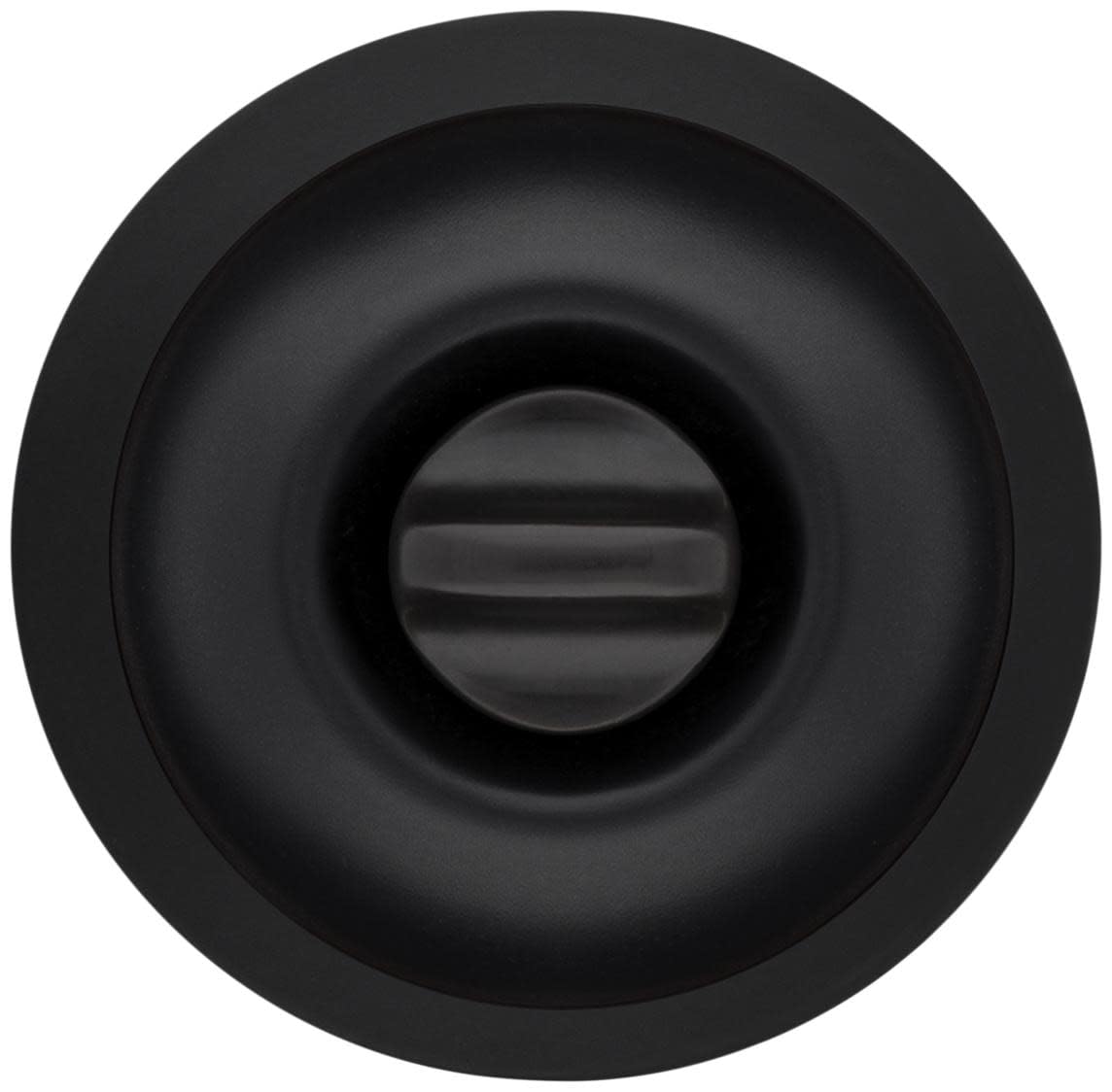Kwikset SK3000RG Regina Privacy Door Knob Set with Round Rose from the Safe Lock Collection