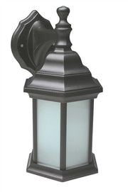 National Brand Alternative 671405 Quad Cast Aluminum Wall Mount Fixture - 13W, Black, Modern Design