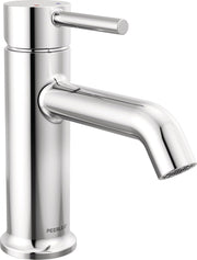 Peerless Precept Single Hole Bathroom Faucet, Chrome Bathroom Sink Faucet, Single Handle Bathroom Faucet, Bath Faucet, Push Pop-Up Drain Assembly, 1.0 GPM Flow, Chrome P1647LF