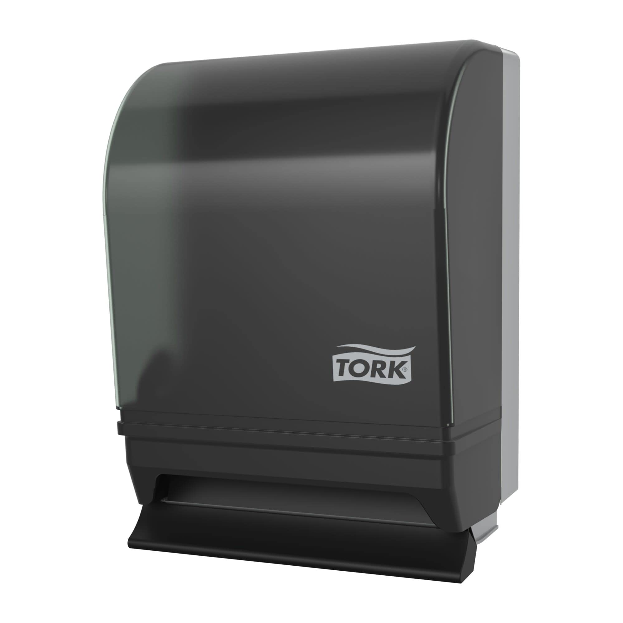 Tork H21 Hand Towel Roll Dispenser Smoke/Gray Push-Bar High-Capacity 87T
