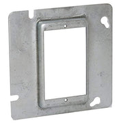 Hubbell-RACO 837 4-11/16" Square Mud Ring Cover 1-Device Raised 1/2" Pack 25