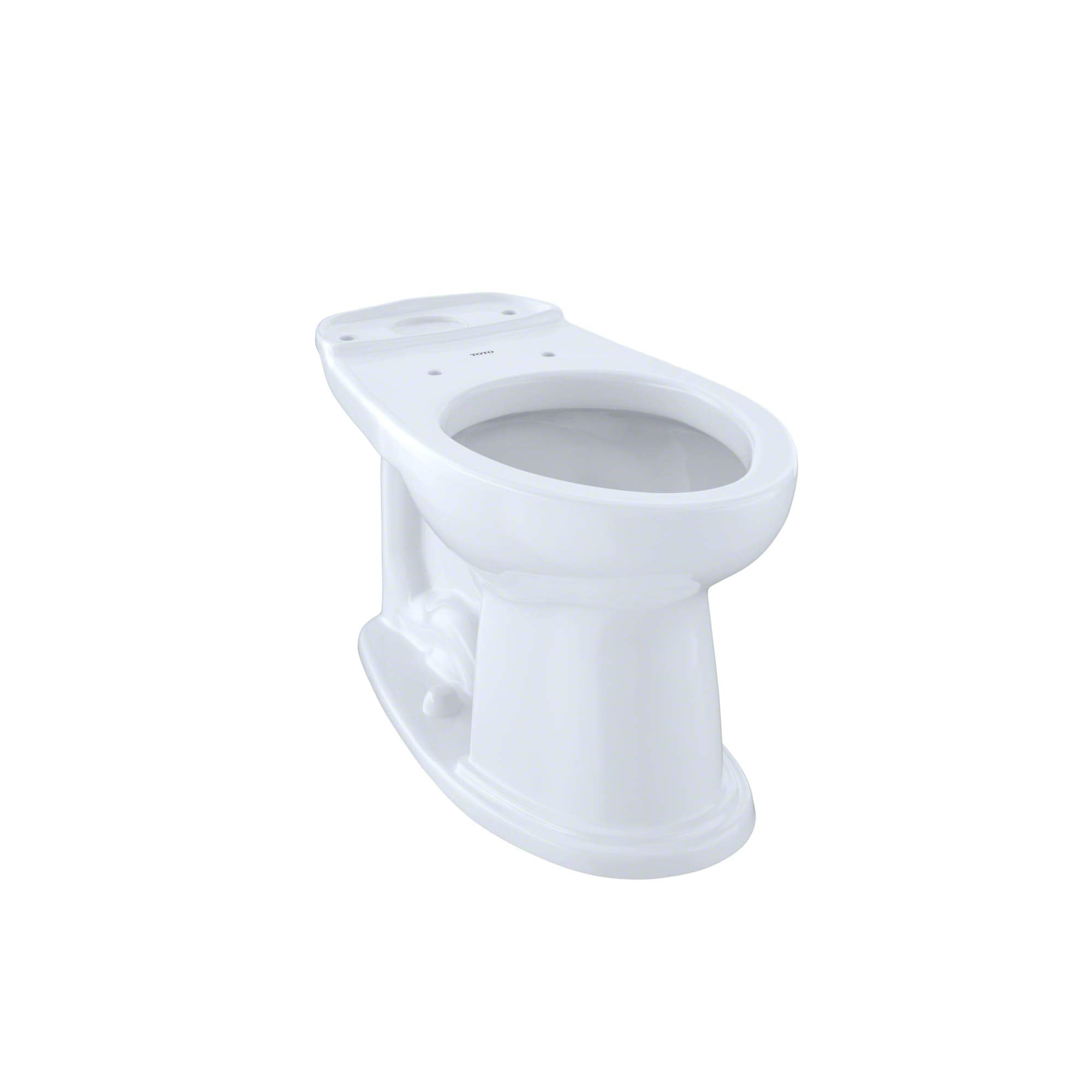 TOTO C754EF#01 Whitney ADA Elongated Toilet Bowl Cotton White 12 Inch Bathroom