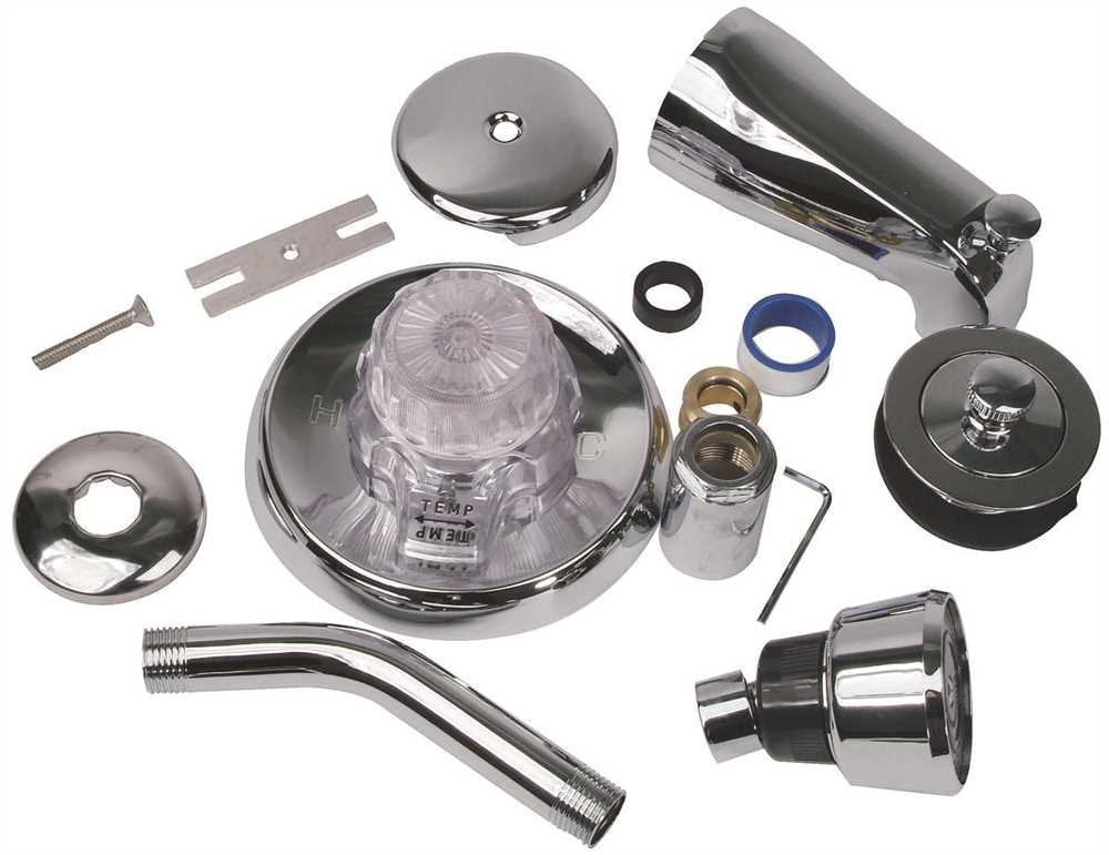 Delta SKD0200 Mixet Tub/Shower Trim Kit – Chrome, Acrylic Handle, Complete