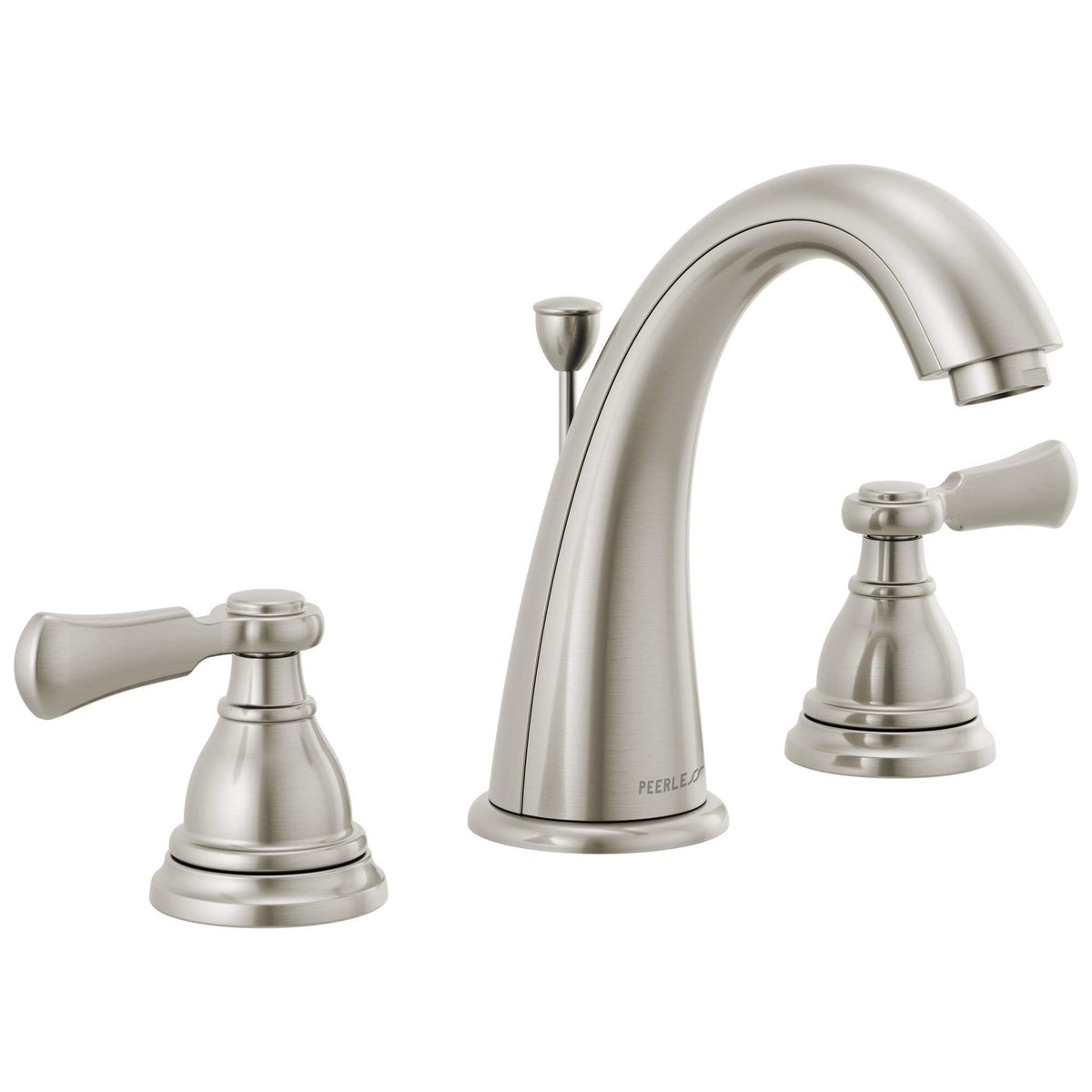Peerless P3565LF-BN Elmhurst Two-Handle Bath Faucet Widespread, Brushed Nickel