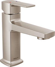 Peerless Ezra Single Hole Bathroom Faucet, Brushed Nickel Bathroom Sink Faucet, Single Handle Bathroom Faucet, Bath Faucet, Push Pop-Up Drain Assembly, Brushed Nickel P1571LF-BN