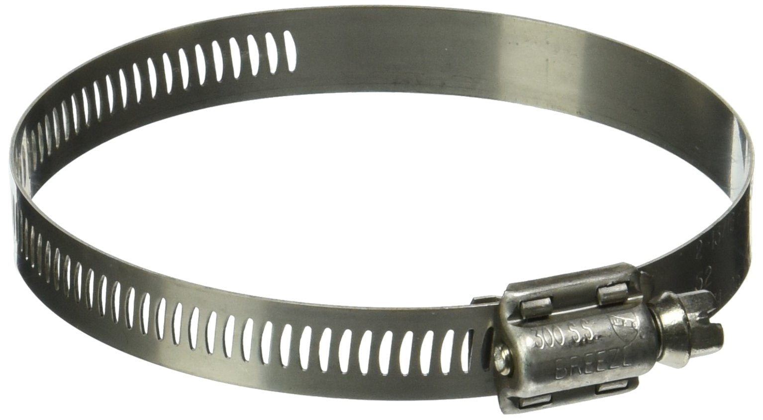 Breeze 63052H Marine Grade Stainless Hose Clamp SAE 52 2-13/16-3-3/4 10Pk