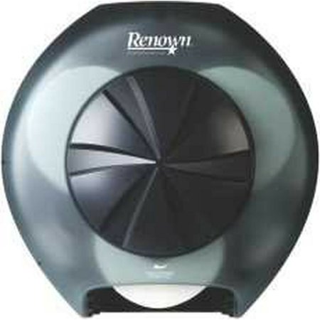 Renown REN05161-WB Black 3-Roll OptiCore Toilet Paper Dispenser