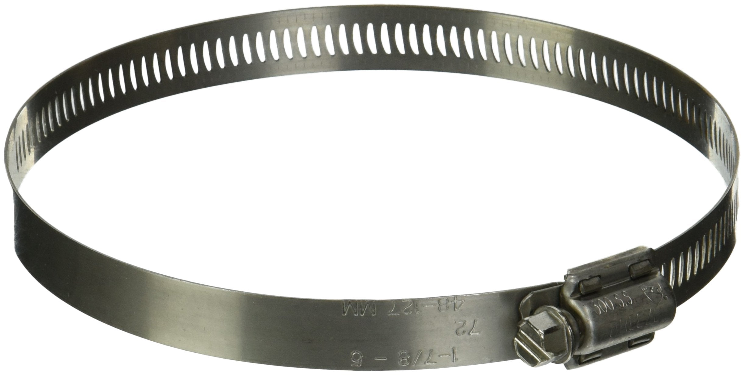 Breeze 63072H Marine SS Hose Clamp SAE 72 1-7/8"â€“5" Worm Drive 10Pk