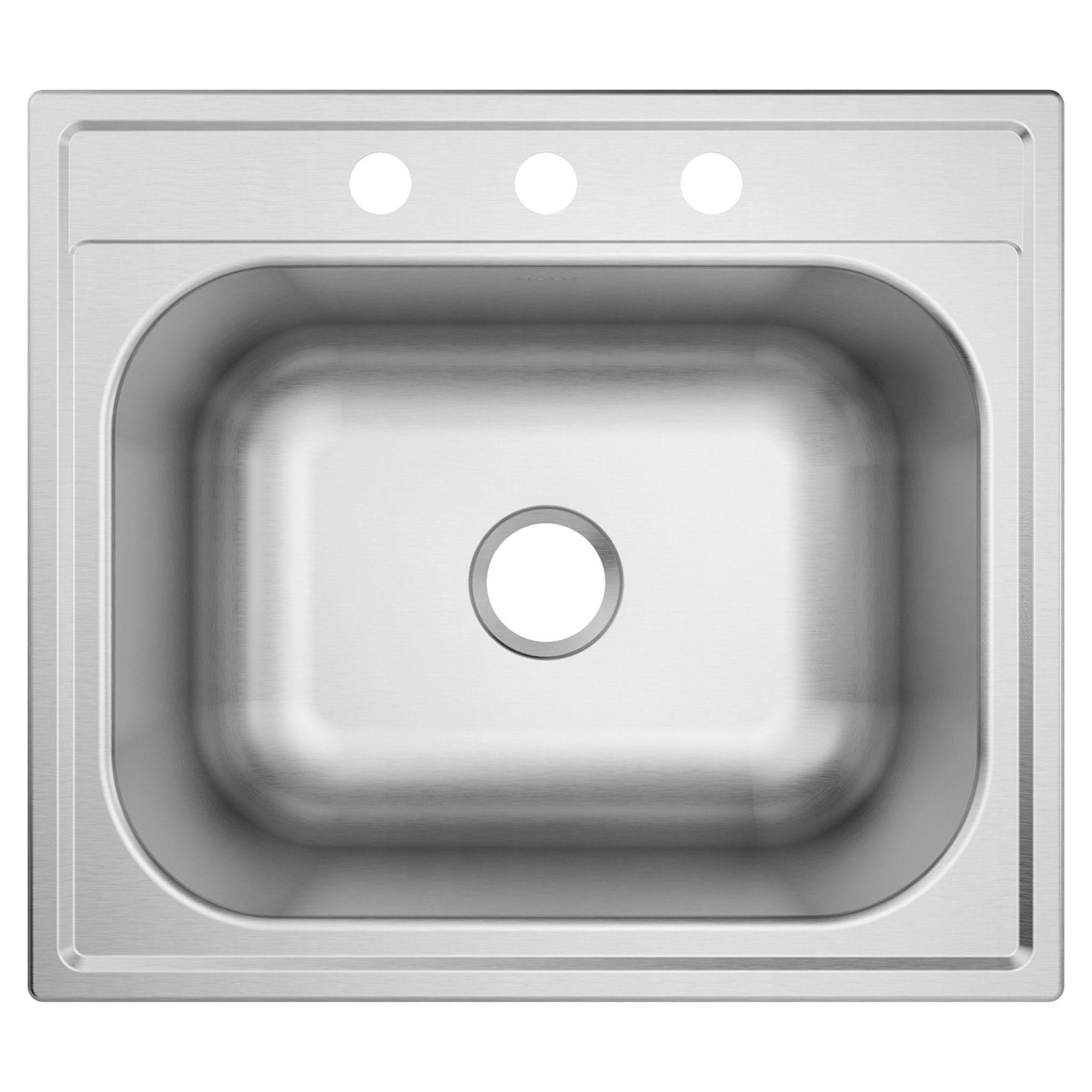 Moen GS181953Q 25" 18-Gauge Stainless Steel Drop-In Single Bowl Kitchen Sink