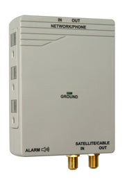 Woods 41204 6-Outlet Surge Protector Wall Adapter Phone Coax Protection