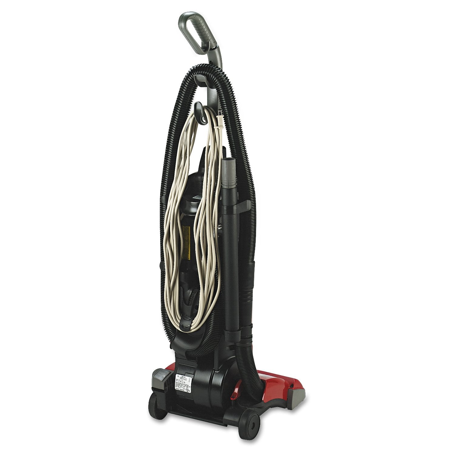 Sanitaire SC5713B HEPA Upright Vacuum Commercial Bagged Red 1HP 13-Inch Path