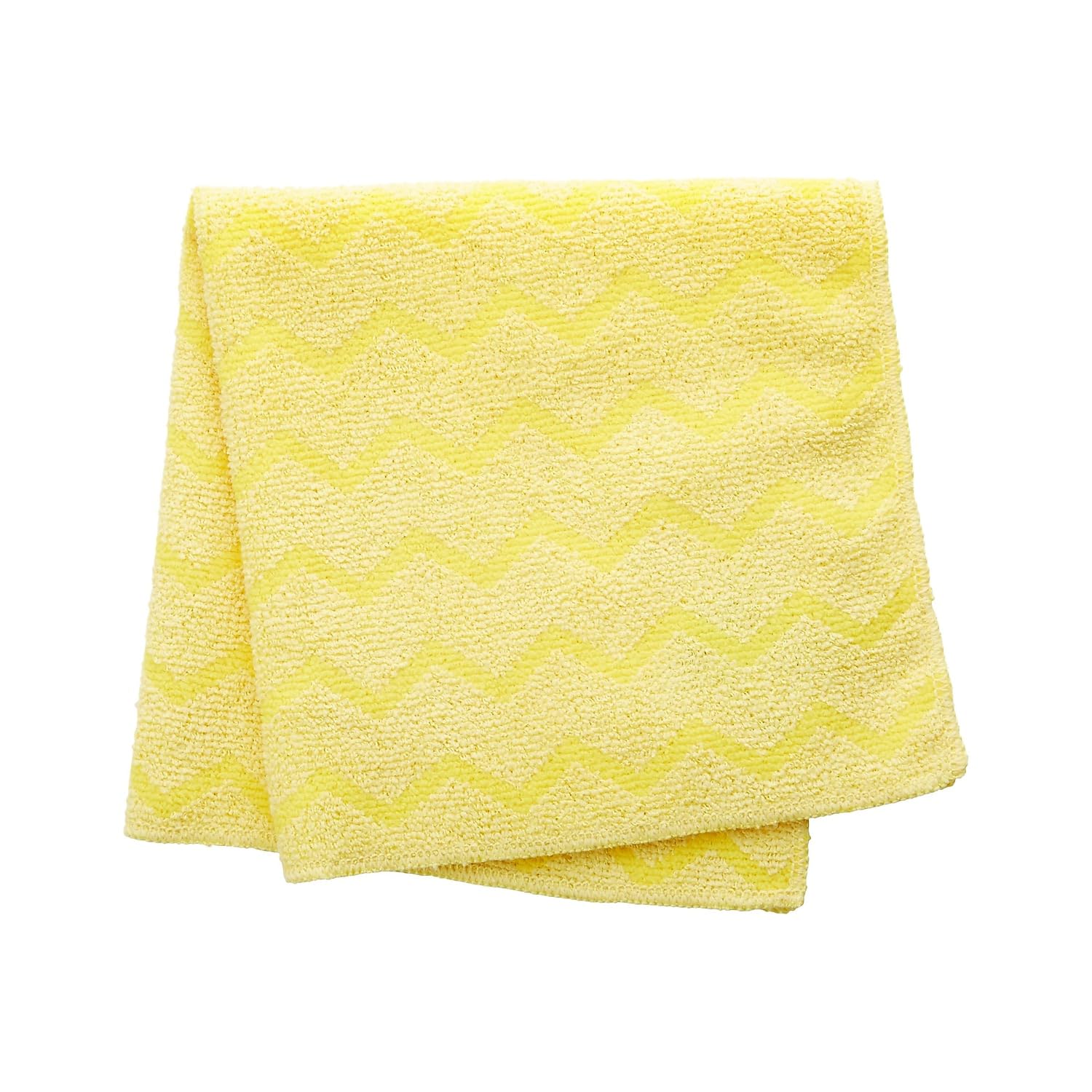 Rubbermaid HYGEN Microfiber Cleaning Cloth Yellow 16x16 Pack of 12 Durable