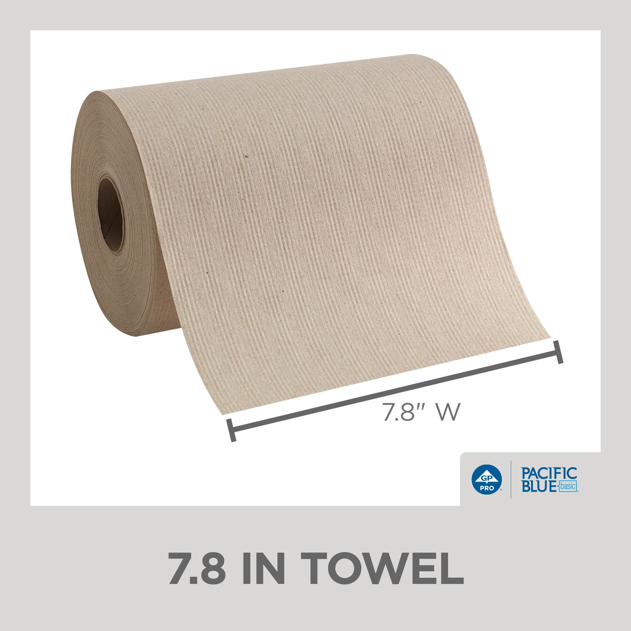 Georgia-Pacific Pacific Blue Basic Paper Towels 26401 12 Rolls 350ft 2-Ply