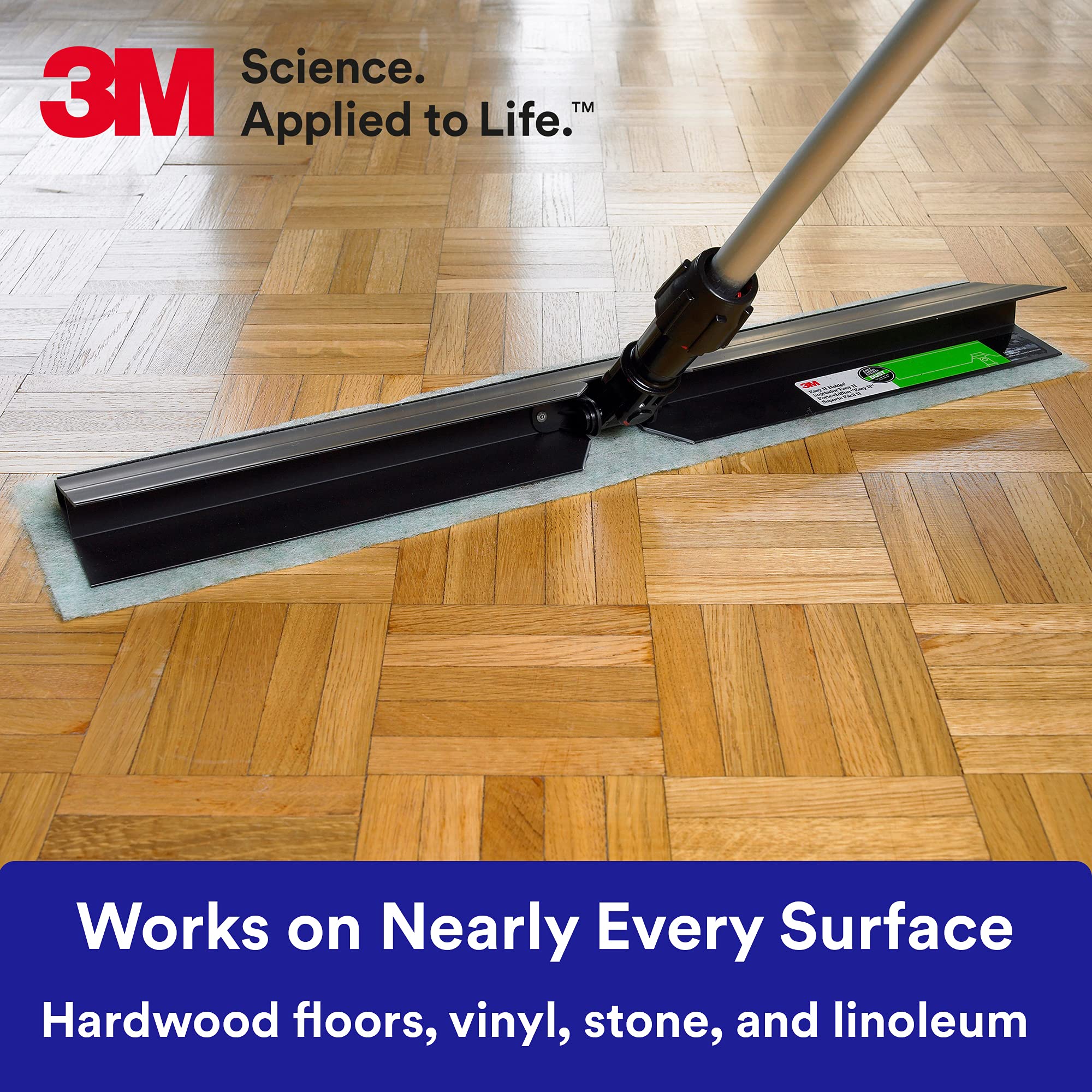 3M Easy Trap II Flip Holder 55936 Dust Mop Head Swivel Clamp Commercial