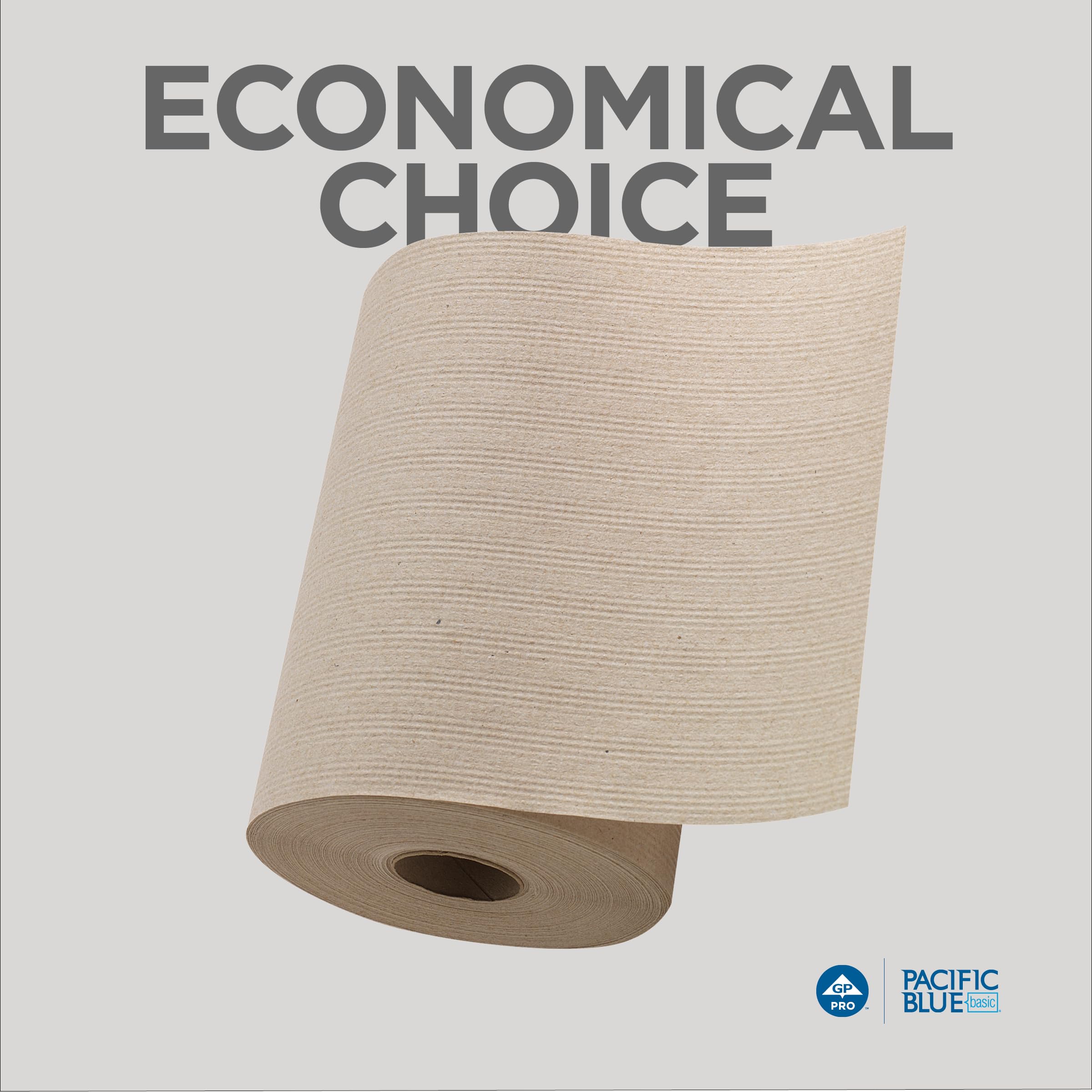 Georgia-Pacific Pacific Blue Basic Paper Towels 26401 12 Rolls 350ft 2-Ply