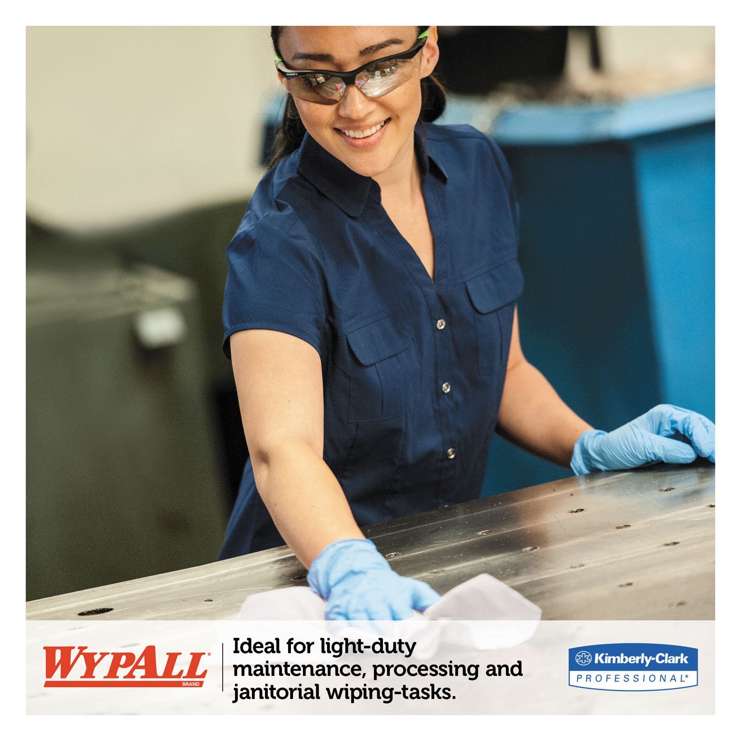 WypAll L30 Economizer Wipers, White, 120 Count, Pop-Up Box, Kimberly-Clark