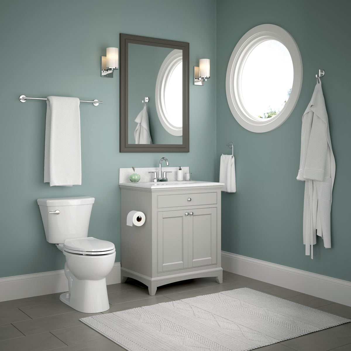 Delta 75912 Trinsic 12 in. Wall Mount Towel Bar Bath Hardware Accessory in Polished Chrome
