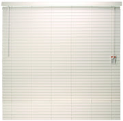 AF Lighting 106094 45"W x 48"H 2" Faux Wood Miniblinds White (Pack of 4)