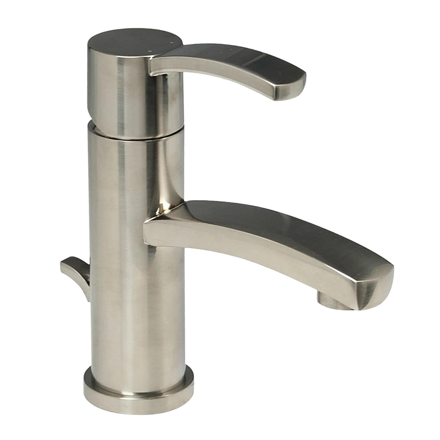 American Standard 7430101 Berwick Single-Hole Single-Handle Bathroom Faucet 1.2 GPM (Various Finishes: Chrome; Brushed Nickel)