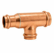 1-1/4" x 3/4" x 3/4" Press Copper Tee - 50-Pack | ProfessionalPress Fitting