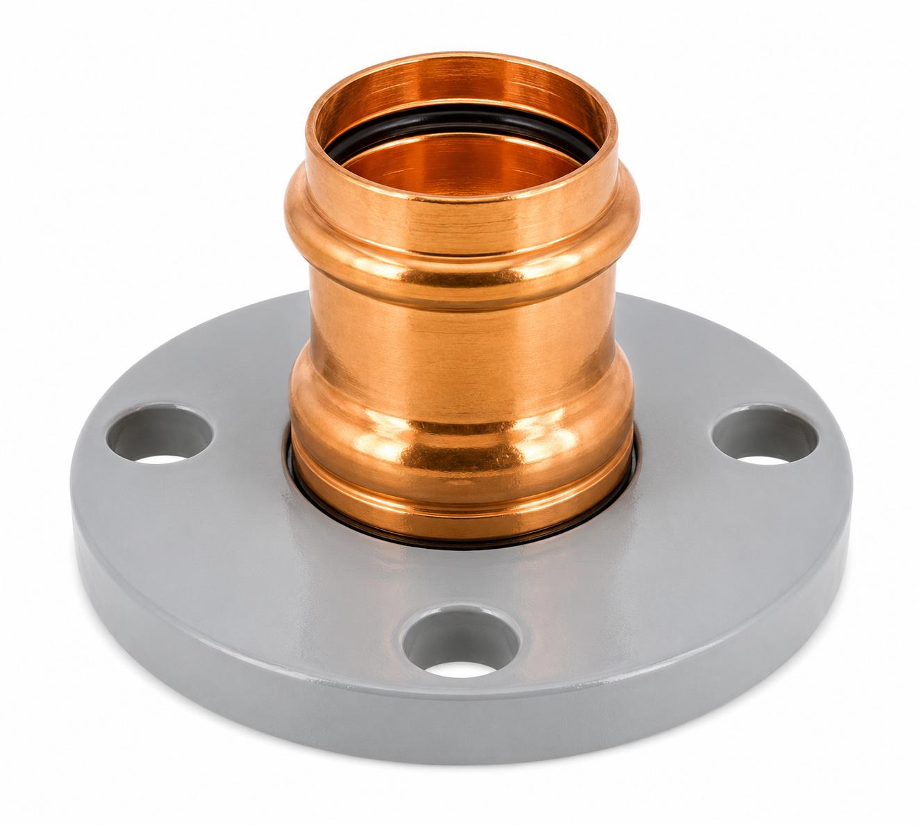1" Press x 150 PSI Flange - 4-Pack | Professional Press Fitting