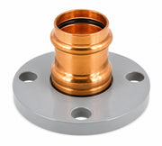1" Press x 150 PSI Flange - 4-Pack | Professional Press Fitting