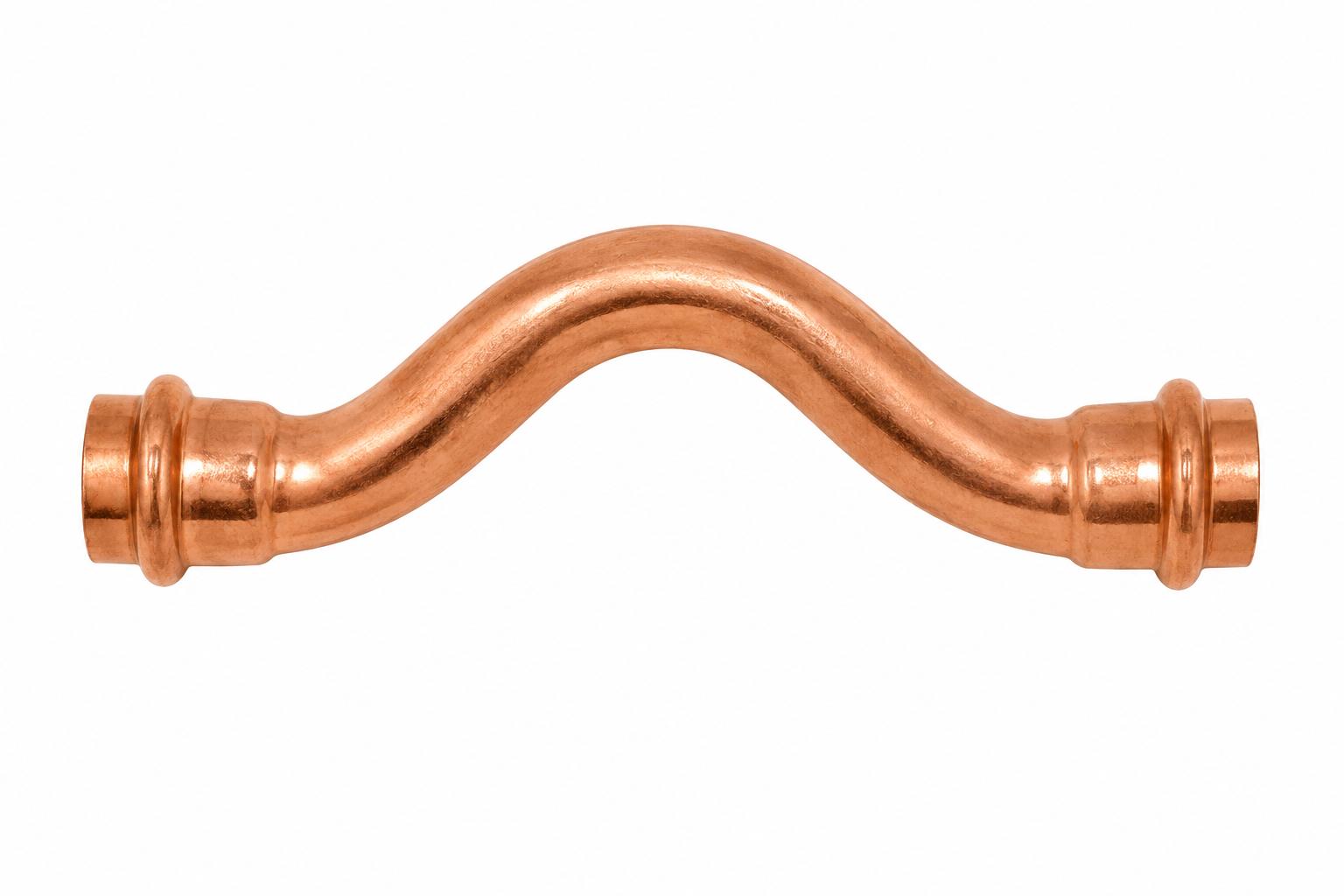 3/4" Press Copper Crossover Coupling - 100-Pack | ProfessionalPress Fitting