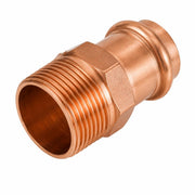 1-1/4" Press x 1-1/2" Male Copper Adapter  64-Pack | Professional Press Fitting