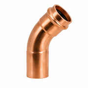 2" ProPress x FTG Copper 45 Street Elbow  60-Pack | ProPress Compatible | Professional Press Fitting