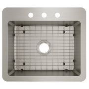 Elkay HDSB25229TR3 3 Holes Single Bowl Kitchen Sink 25" x 22" x 9" Stainless Steel