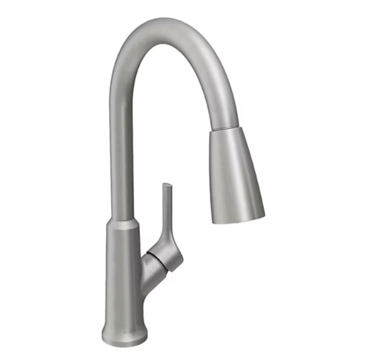Elkay Everyday LK1410 Single Hole Kitchen Faucet with Pull-Down Spray