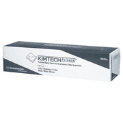 Kimberly-Clark 05514 KimTech Science 16.6" x 14.7" 1-Ply Precision Cleaning Wipes (White; 140 Wipes)