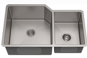 Kraus KHU123‑32 32" Undermount 60/40 Double Bowl 16 Gauge Stainless Steel Kitchen Sink