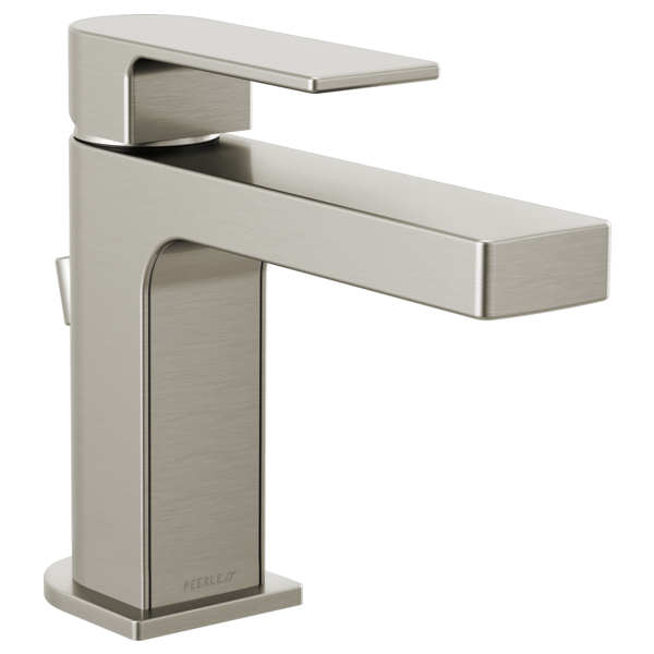 Peerless P1540LF-BN Single Handle Bathroom Faucet with Pop-Up Drain, WaterSense 1.2 GPM, Brushed Nickel