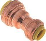 CASH ACME 272898 Push Fit Coupling 1" x 3/4" Brass (Pack of 5)