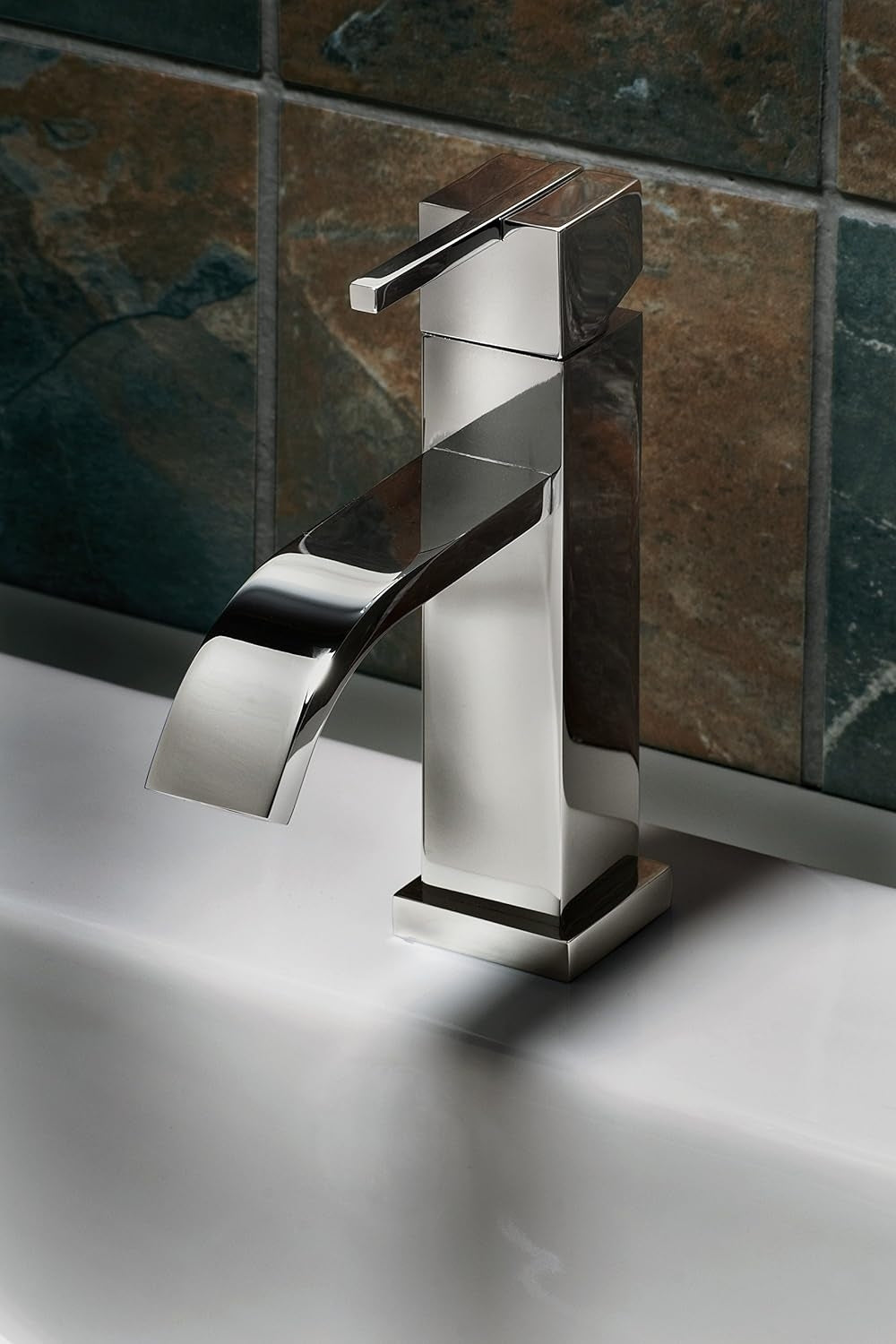 American Standard 2007101.002 Quest Monoblock Single Handle Bathroom Faucet, Chrome